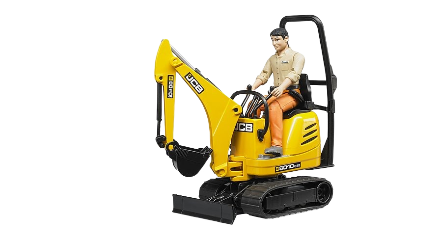 Bruder Toys JCB 8010 CTS Micro Excavator with Worker