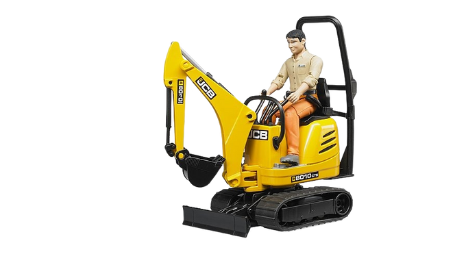 Bruder Toys JCB 8010 CTS Micro Excavator with Worker