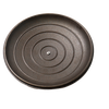 Handcrafted cast iron skillet lid with concentric ridge design and a solid brass knob, made in USA, suited for Kitchen & Food, Cast Iron, Camping, and Best Sellers collections.