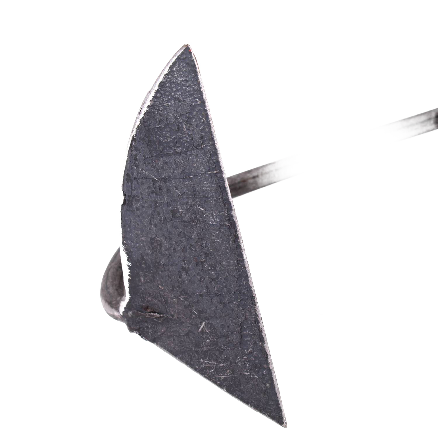 Hand-forged steel blade with a sharp, angled tip designed for precise weed removal beneath soil surface, crafted for durability in Farm, Garden & Tool, Garden Accessories, Best Sellers, Promo Eligible collections.