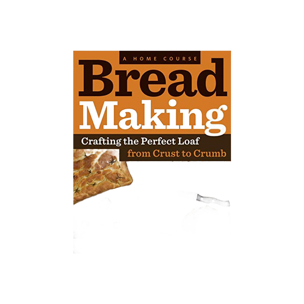 Book cover for a handcrafted bread-making guide focused on perfecting loaves from crust to crumb, ideal for cookbooks, best sellers, and bread making supplies collections.