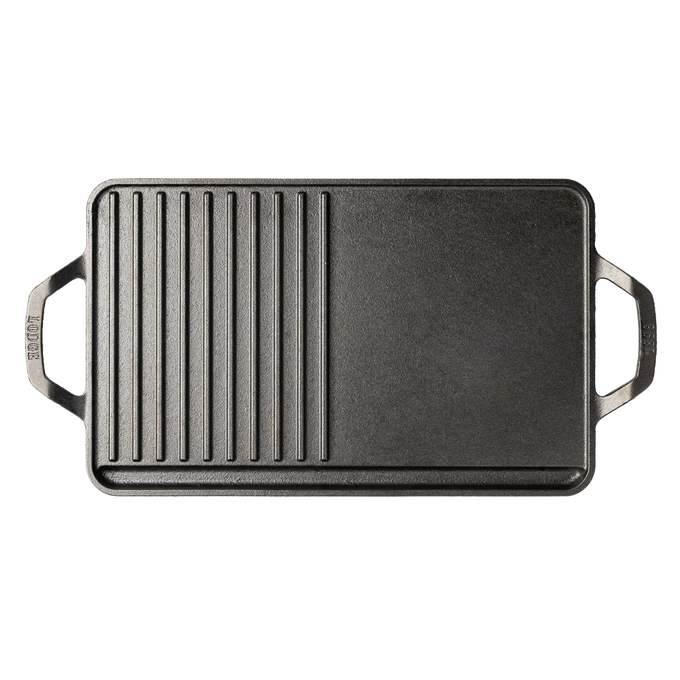 Lodge Chef Collection Single-Sided Cast Iron Grill/Griddle