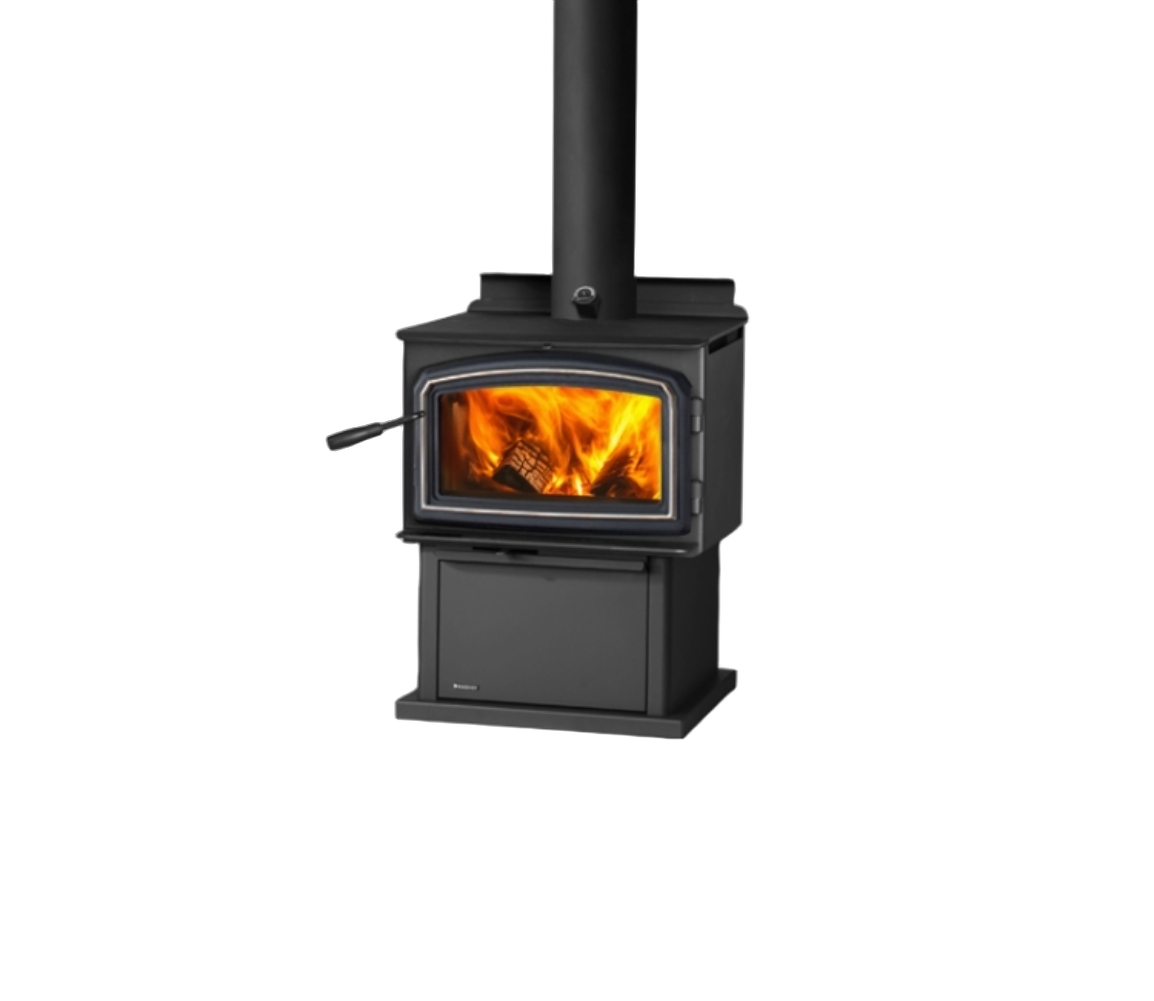 Regency Cascades F2500 Wood Stove - Pedestal Base