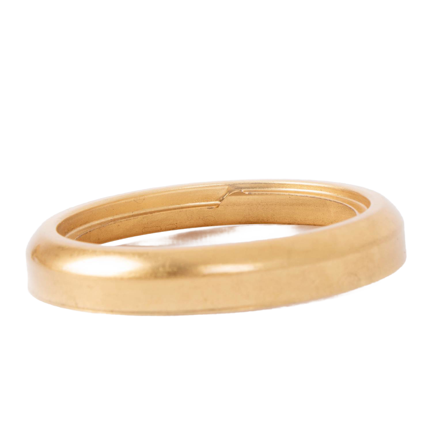 Brass burner collar with thread ring design, measuring 2-5/8 inches outer diameter, suitable for most glass lamp fonts, featured in Lamps & Lighting, Parts and Accessories, and Best Sellers collections.
