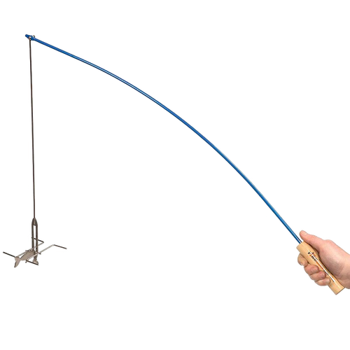 death must die fishing pole Dead Meat Rod Clam Outdoors Memorial rod with cremation ashes