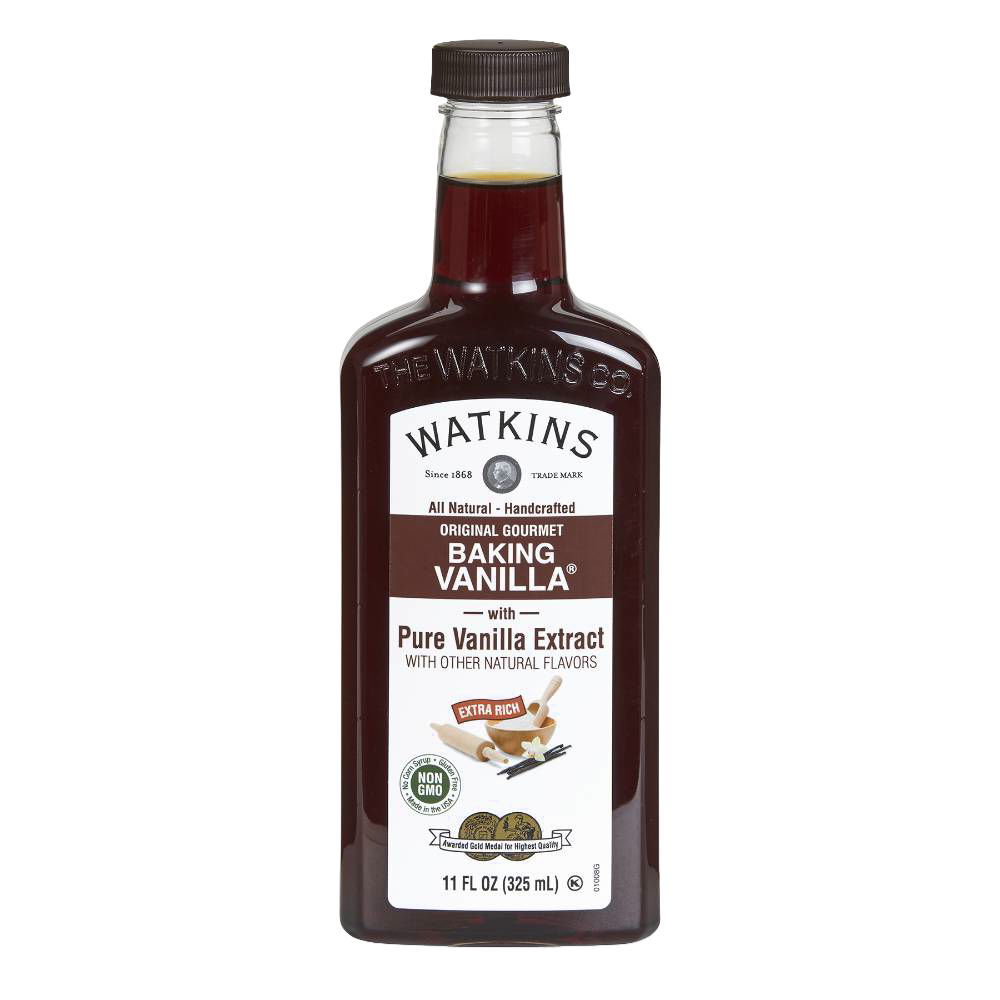 Handcrafted bottle of pure vanilla extract with rich flavor, made in USA, ideal for Kitchen & Food, Pantry, USA Made, Best Sellers, and Promo Eligible collections.