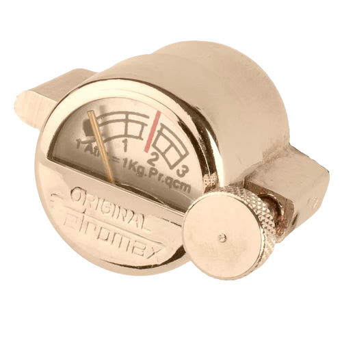 Compact metal manometer gauge for accurate pressure monitoring, designed for lamps, featured in Lamps & Lighting, Parts and Accessories, Other Parts, Best Sellers, and Promo Eligible collections.