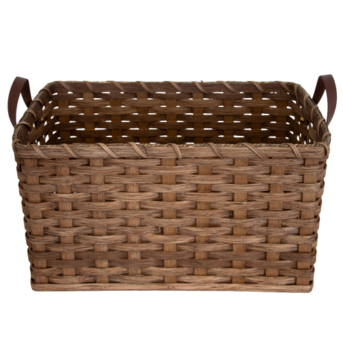 Amish-Made Handwoven Toy Basket