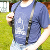 Amish-Made Leather Suspenders with Trigger Snaps