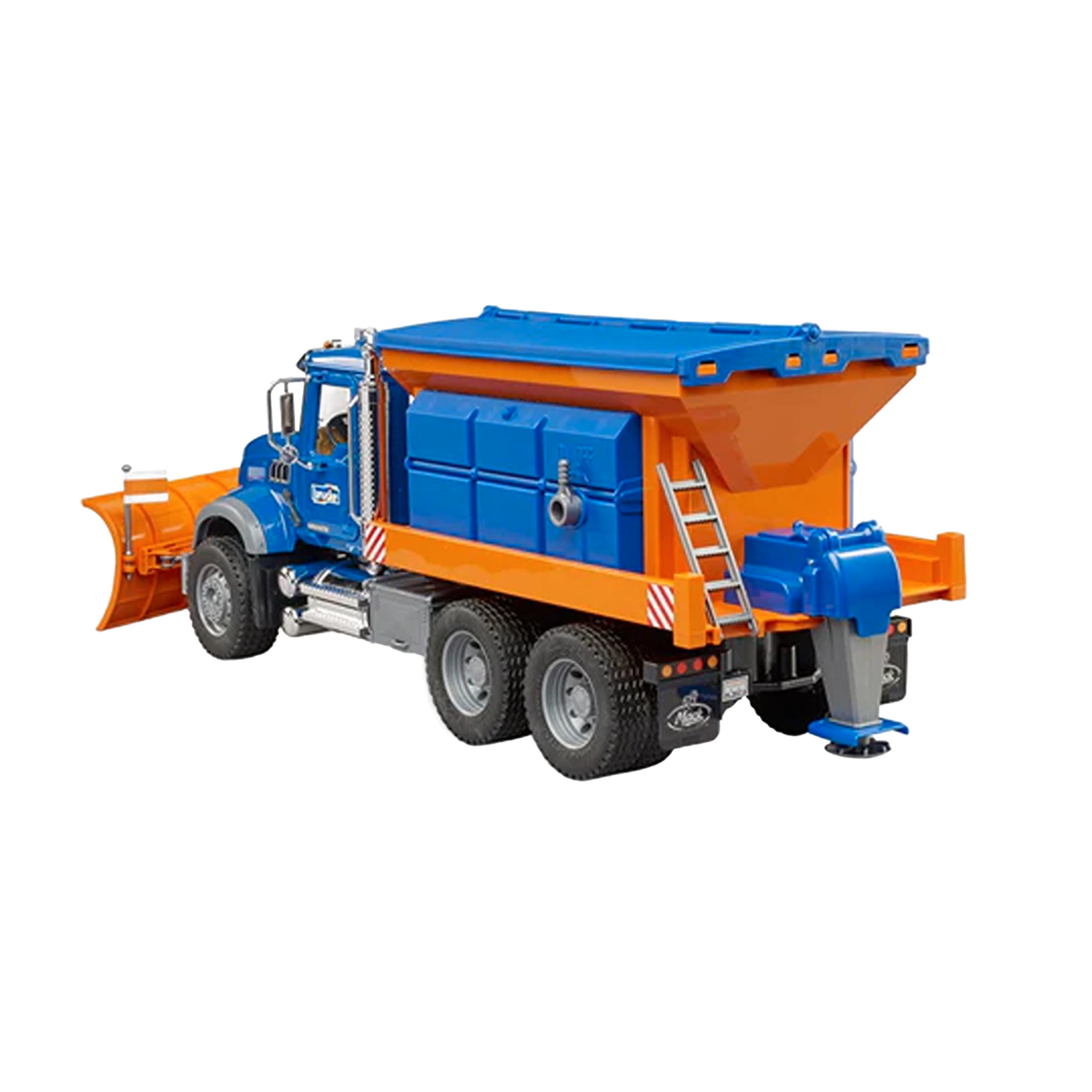 Bruder Toys MACK Granite Winter Service Truck with Snow Plow