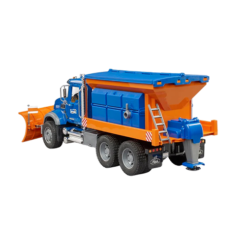 Bruder Toys MACK Granite Winter Service Truck with Snow Plow