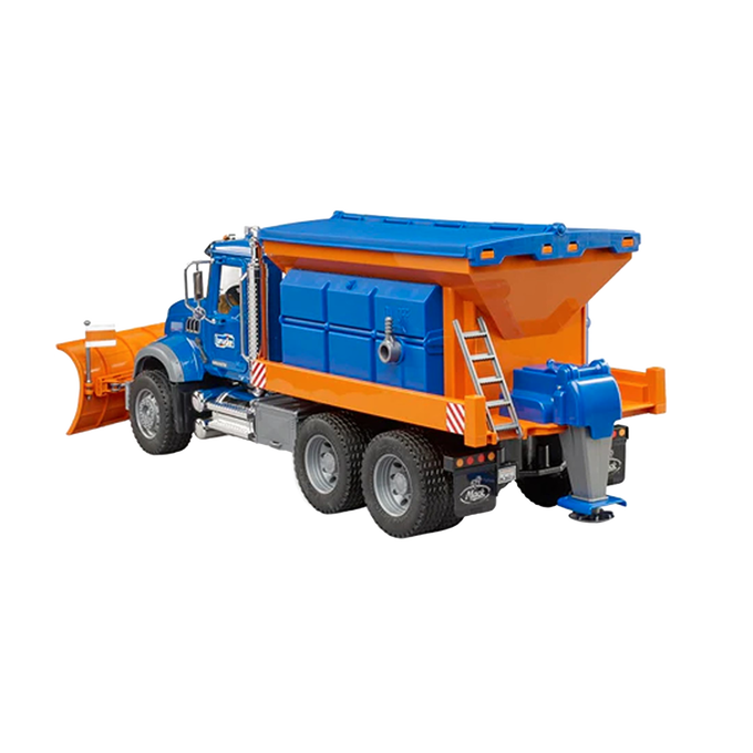 Bruder Toys MACK Granite Winter Service Truck with Snow Plow