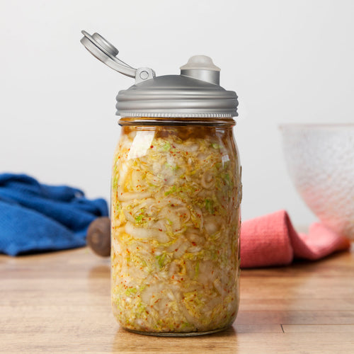 reCAP Mason Jar Fermentation Starter Kit - Wide Mouth