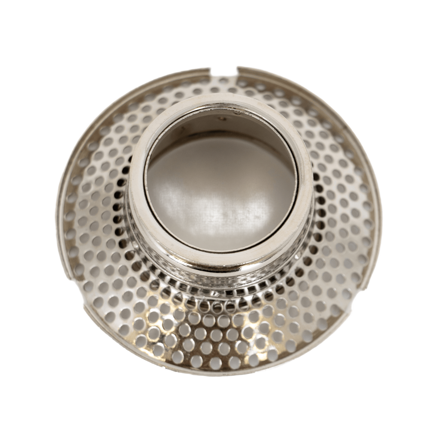 Handcrafted metal outer wick tube with perforated design, compatible with Aladdin lamp burners, featured in Lamps & Lighting, Parts and Accessories, Wicks and Mantles, Best Sellers, and Promo Eligible collections.