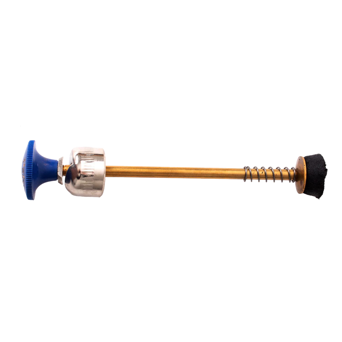 Complete lamp pump featuring a brass shaft, chrome housing, and blue knob, designed for durability and precision in Lamps & Lighting, Parts and Accessories, Other Parts, Best Sellers, and Promo Eligible collections.