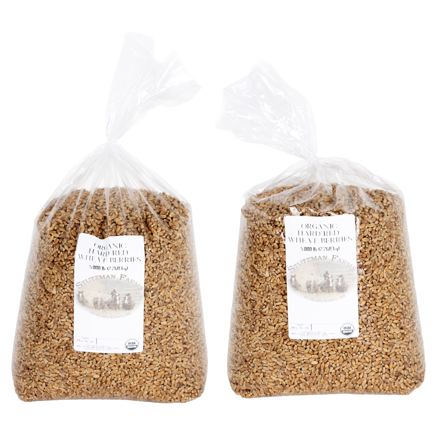 Stutzman Farms Hard Red Wheat Berries - Pack of 2