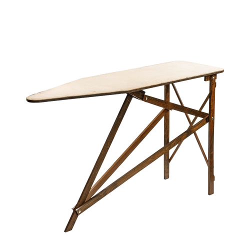 Handcrafted Amish wooden ironing board featuring durable maple and birch construction, designed for Home & Decor, Laundry Supplies, Dryers and Drying Accessories, USA Made, and Amish Made collections.