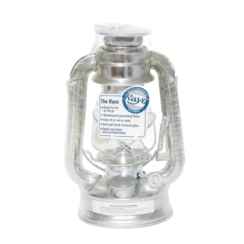 Rayo レイヨー オイルランタン Rayo Race Lantern - Galvanized | Lehman's