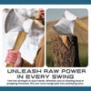 Prandi Lumberjack Axe Classic, 5.29-Lb Head