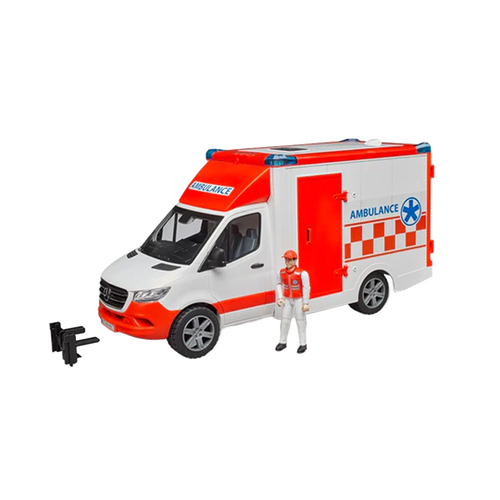 Bruder Toys MB Sprinter Ambulance with Driver