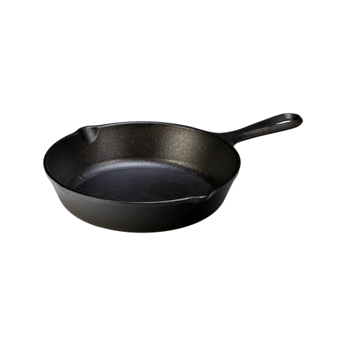 Handcrafted Lodge Classic Cast Iron Skillet featuring a pre-seasoned surface with natural vegetable oil for unrivaled heat retention and durability in Kitchen & Food, Cookware, Cast Iron, Best Sellers, and Promo Eligible collections.