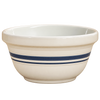 Dominion Stoneware Mixing Bowl – Black Striped