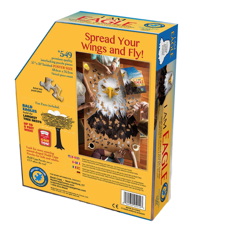 Shaped Jigsaw Puzzle - Eagle | Lehman's