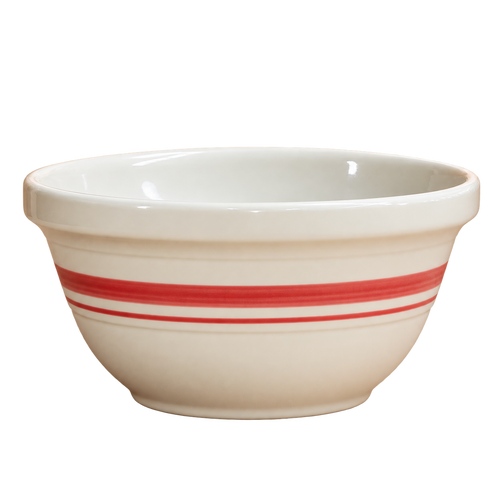 Dominion Stoneware Mixing Bowl – Poppy Striped