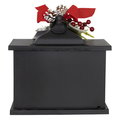Decorative Glowing Fireplace - 10.8"