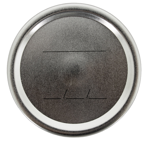 Silver wide-mouth canning lid featuring a BPA-free sealing compound ring for airtight food preservation, perfect for kitchen, food preservation, canning, and best seller collections.