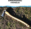 Prandi 4.41-Lb Splitting Axe with Hickory Handle