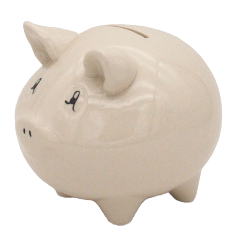 Stoneware Piggy Bank - USA Made