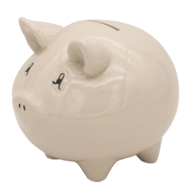 Stoneware Piggy Bank - USA Made