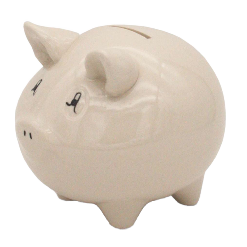 Stoneware Piggy Bank - USA Made
