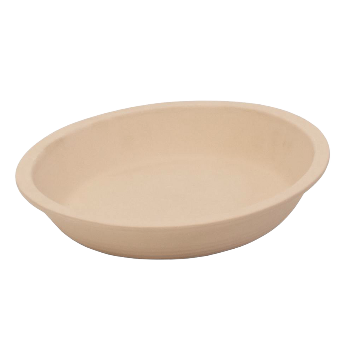 Natural Stoneware Pie Pan