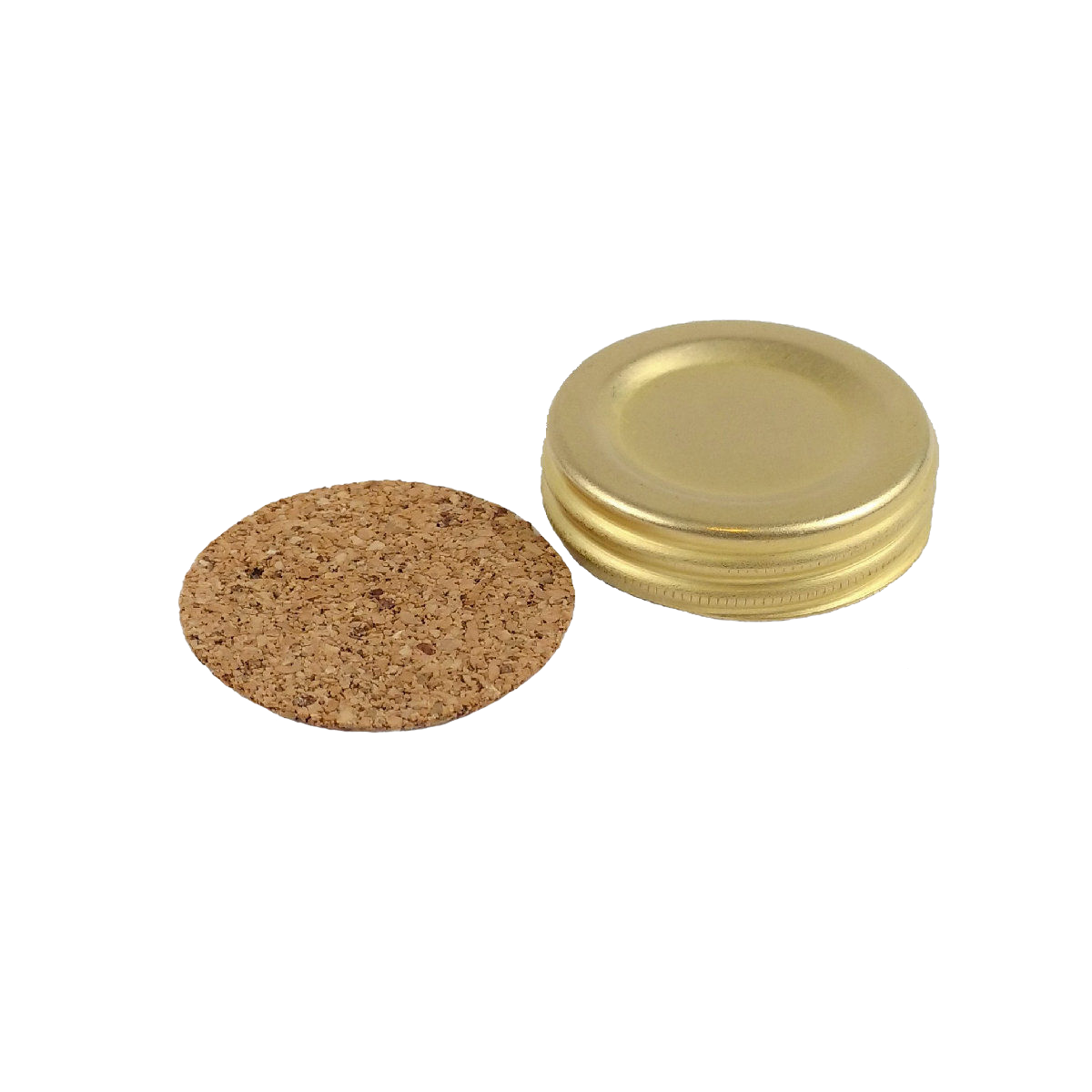 Brass oil lamp cap with 1-inch female coarse threads and a removable cork insert, designed for compatibility with most Aladdin glass fonts, featured in Lamps & Lighting, Parts and Accessories, Lamp Burners and Collars, Best Sellers, Promo Eligible collections.