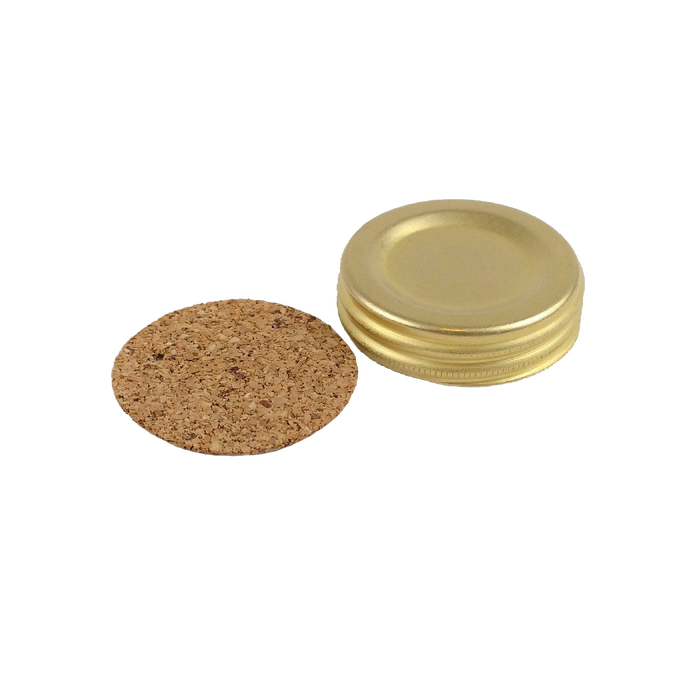 Brass oil lamp cap with 1-inch female coarse threads and a removable cork insert, designed for compatibility with most Aladdin glass fonts, featured in Lamps & Lighting, Parts and Accessories, Lamp Burners and Collars, Best Sellers, Promo Eligible collections.