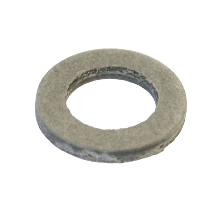 Gray metal washer with a smooth finish, designed to reduce friction in kitchen and butchering specialty equipment, featured in Best Sellers and Promo Eligible collections.