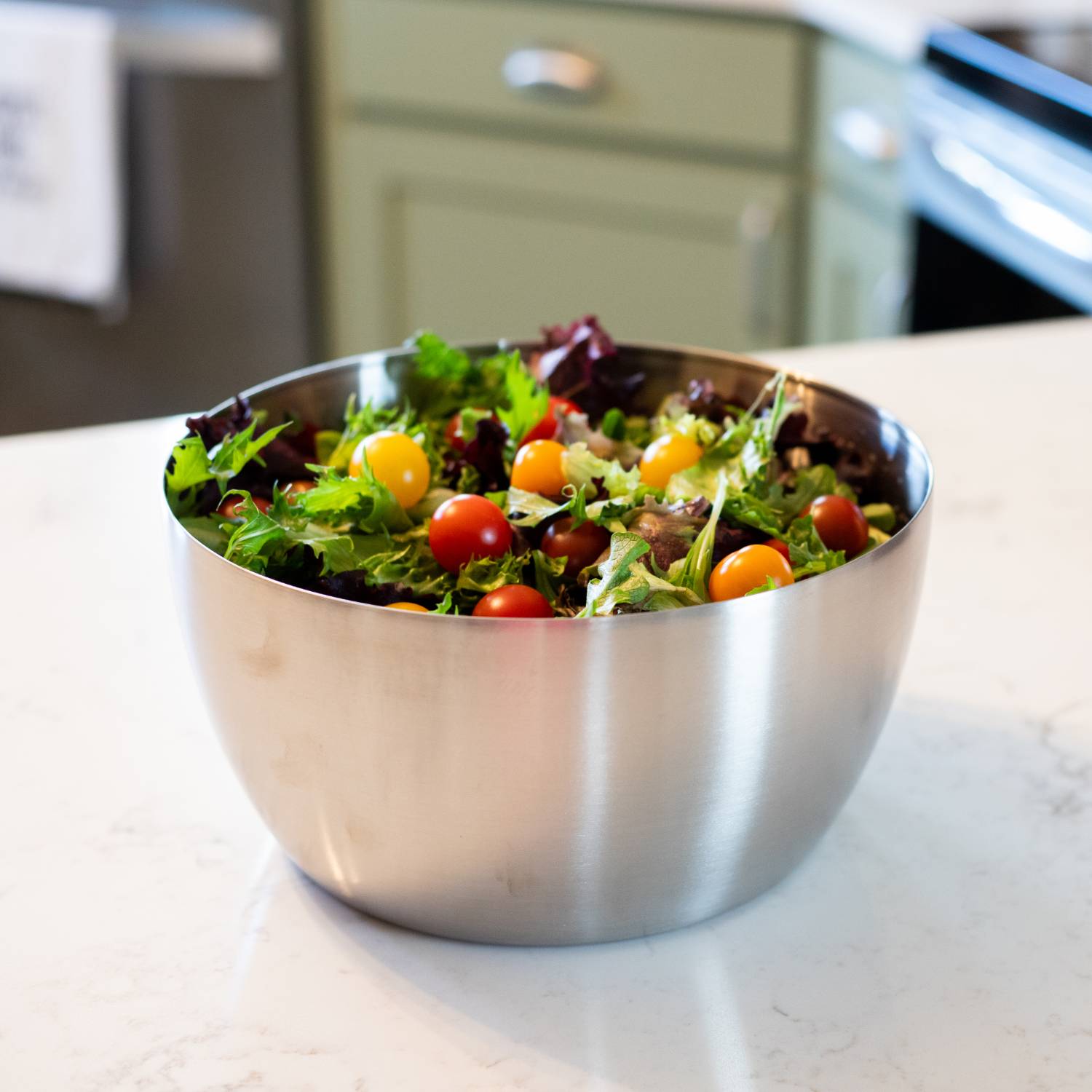 OXO Stainless Steel Salad Spinner | Lehman's