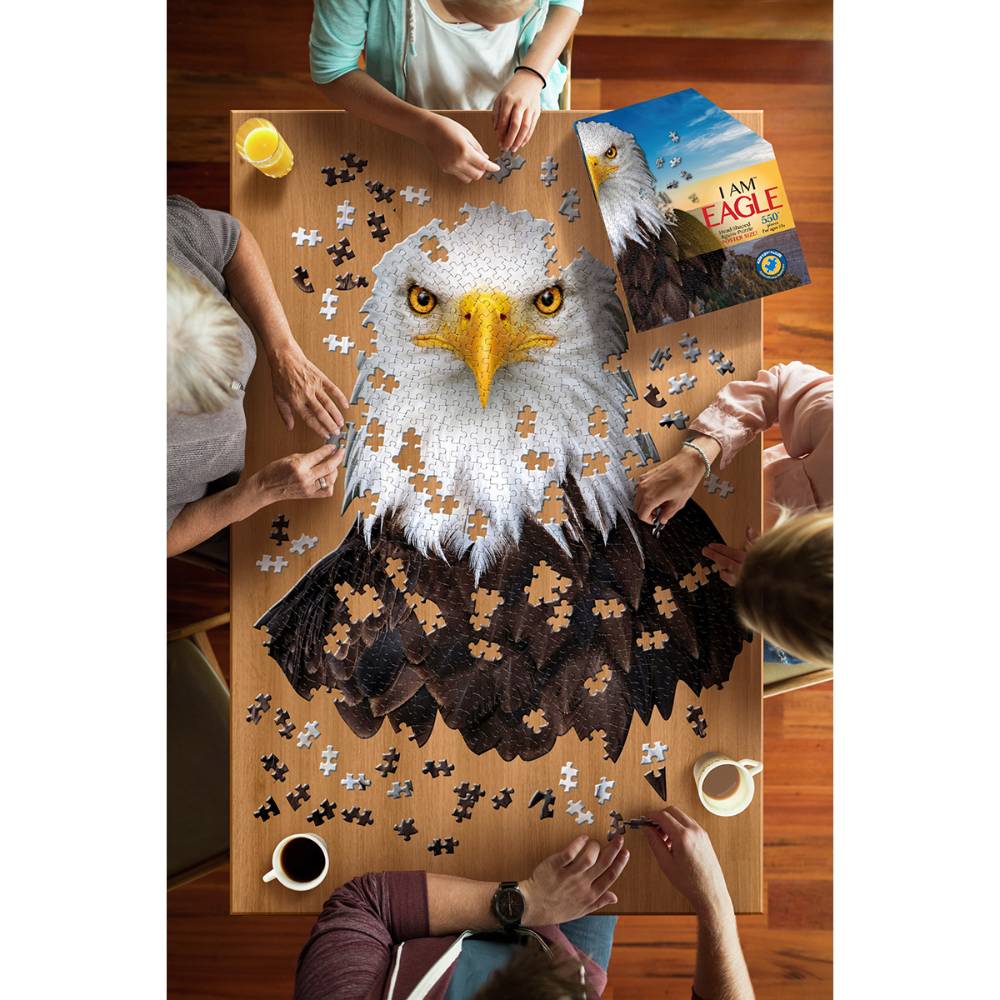 Shaped Jigsaw Puzzle - Eagle | Lehman's