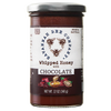 Handcrafted jar of creamy whipped honey blended with rich chocolate, made in the USA, ideal for Kitchen & Food, Food, Pantry, Best Sellers, Promo Eligible, and Sale collections.