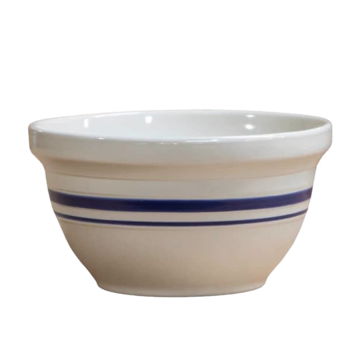 Dominion Stoneware Mixing Bowl - Blue Striped