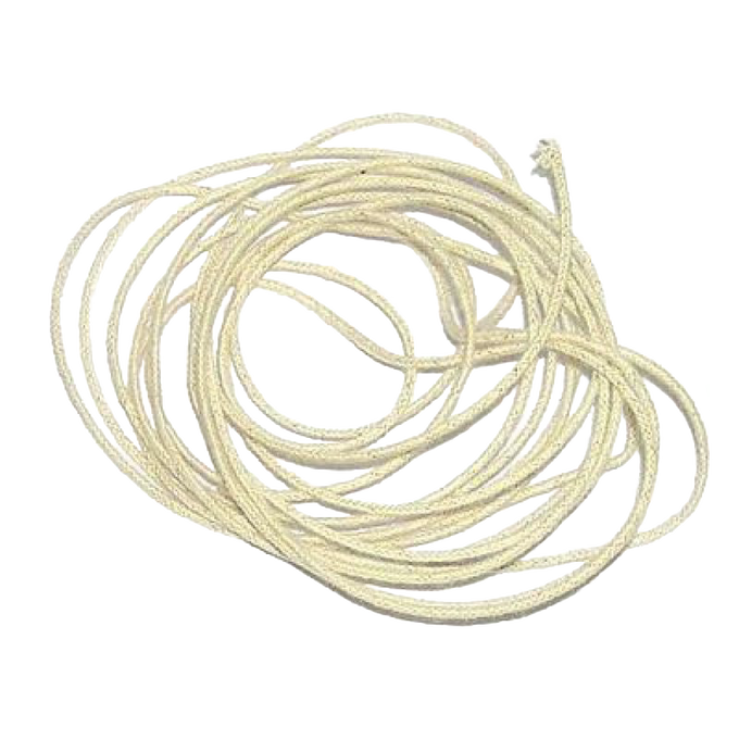 Coiled natural cotton wick with paper core suitable for small container candles under 2 inches, featured in Lamps & Lighting, Candles and Candlemaking, and Candlemaking Supplies collections.