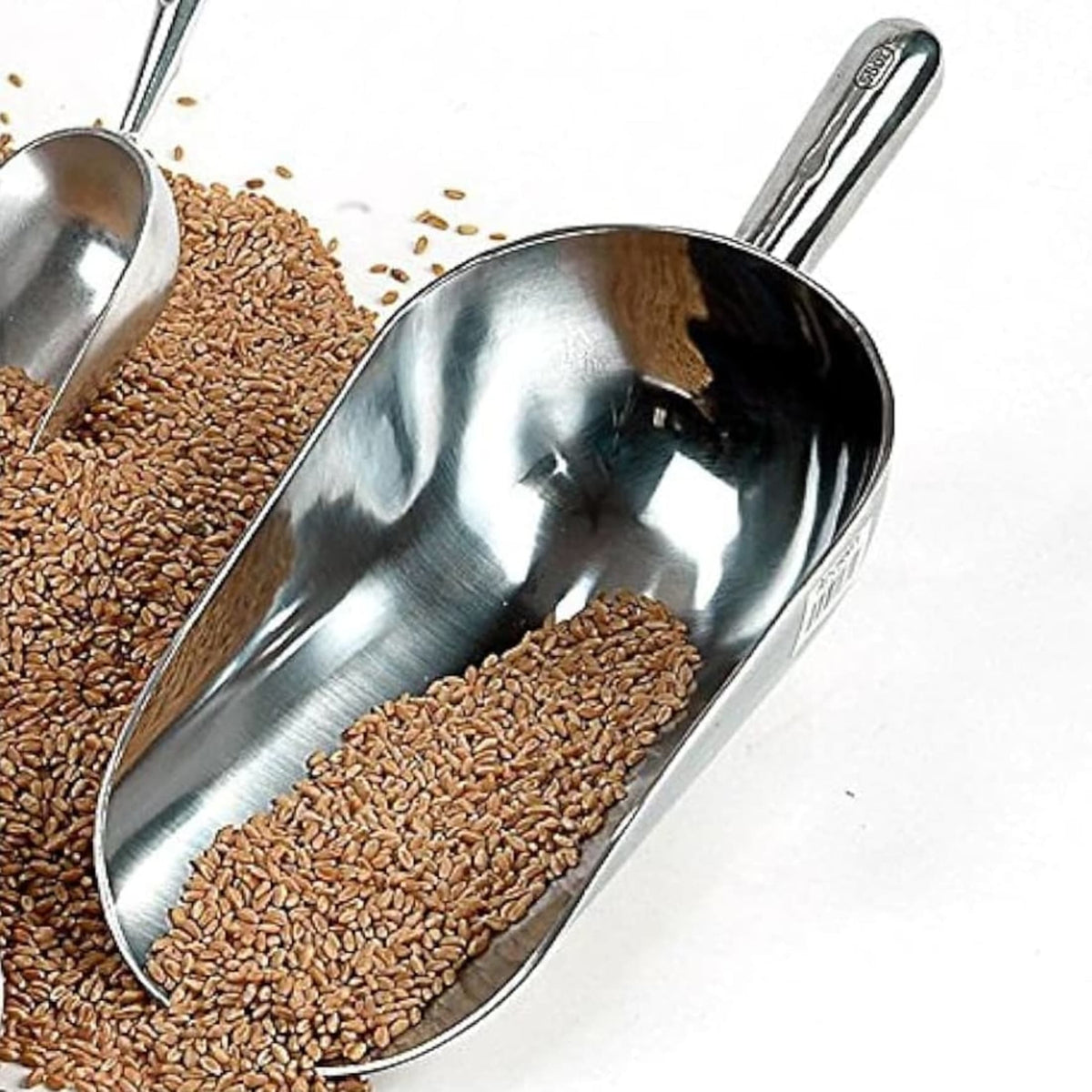 Cast Aluminum Grain Scoop