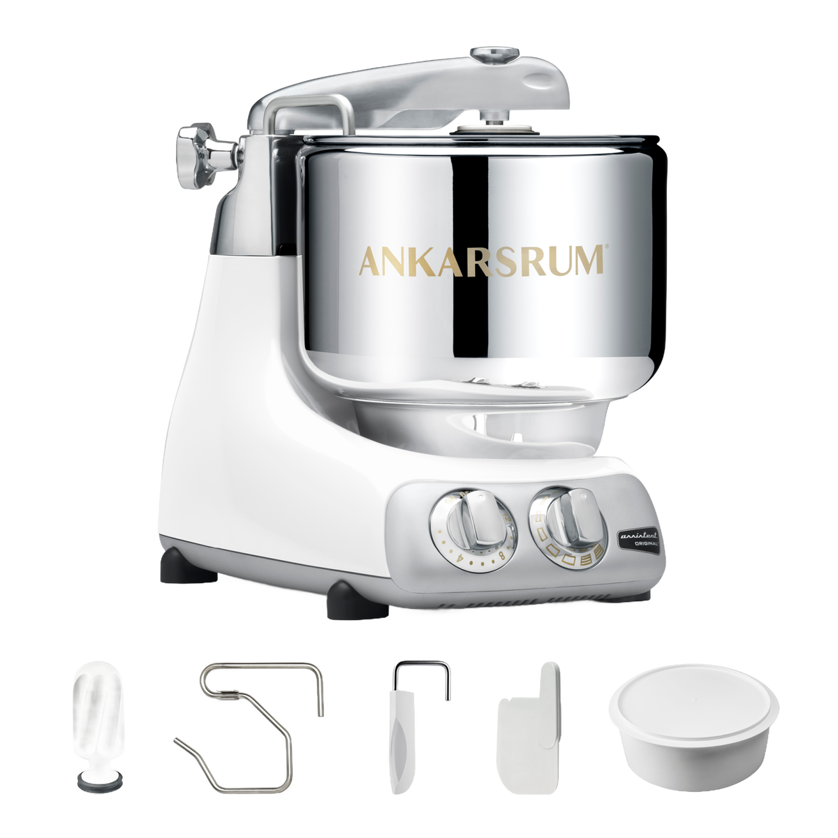 Ankarsrum Assistent Original Stand Mixer with Essential Tools