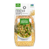Clear plastic pouch of handcrafted dry soup mix featuring yellow lentils and vegetable ingredients, labeled for Kitchen & Food, Pantry, Soups, and USA Made collections.