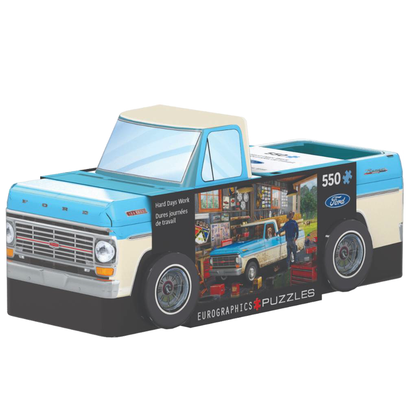 Pickup Truck Jigsaw Puzzle in Metal Tin - 55 | Lehman's