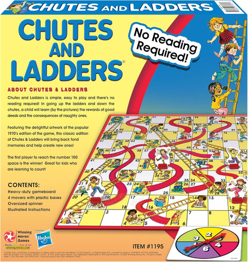 Chutes and Ladders Board Game