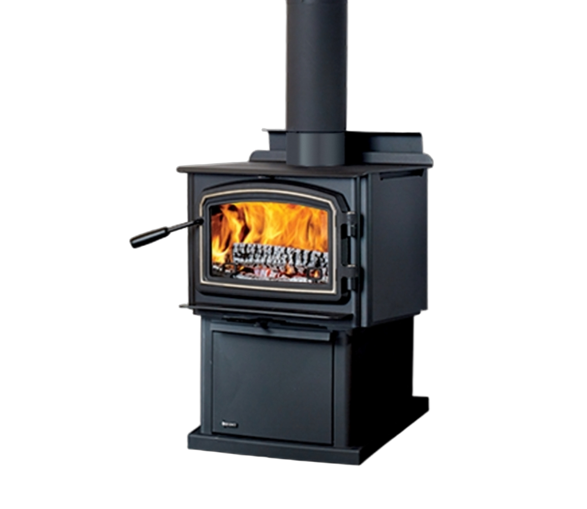 Regency Classic F1150 Small Wood Stove - Classic Pedestal Base