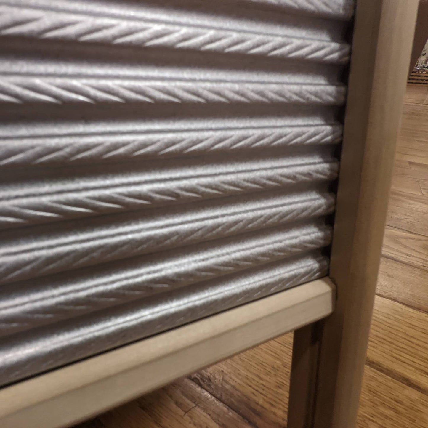 Close-up of handcrafted mini tin spiral washboard with textured metal surface and smooth wooden frame, part of Home & Decor, Laundry Supplies, and USA Made collections.